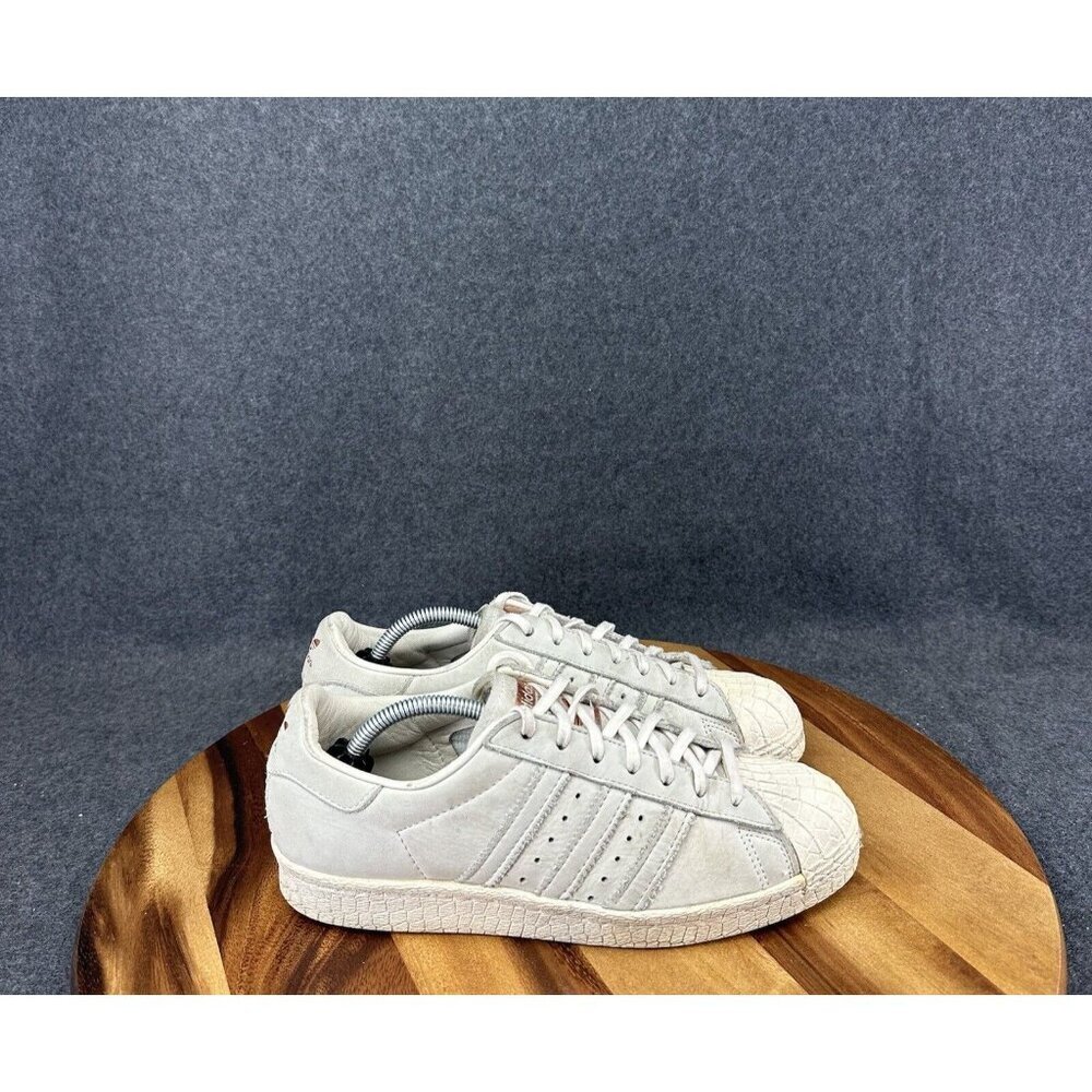 Adidas Womens Superstar II BB2715 White /Light Blue Casual Shoes Sneakers Sz 7.5